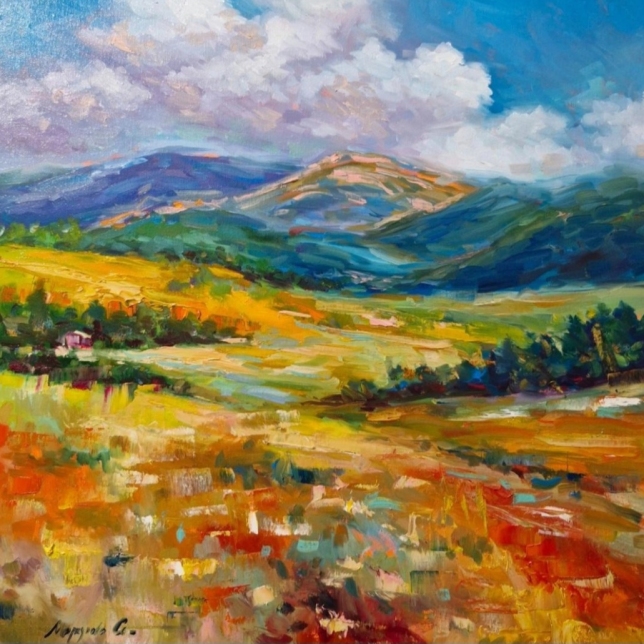 Painting for sale online - Warm expanses
