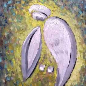 Painting for sale online - Sad angel