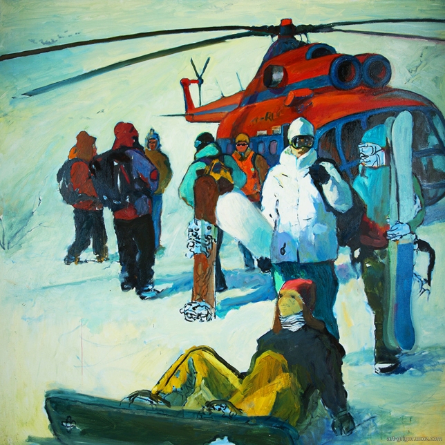 Painting for sale online - Before launching adrenaline series no 3