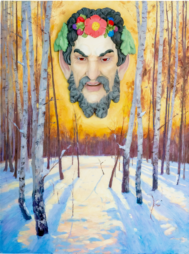 Painting for sale online - Satyr - a forest spirit