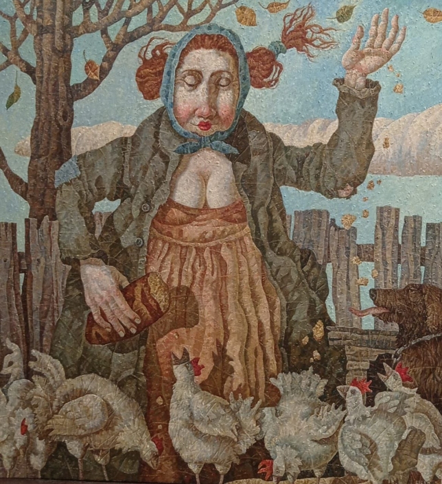 Painting for sale online - We just live and chew bread