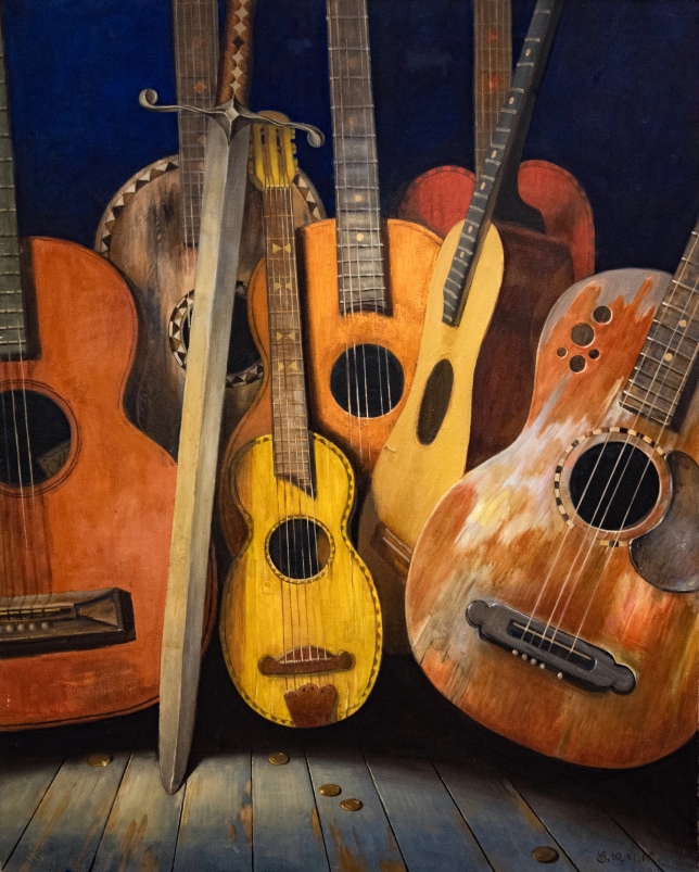 Painting for sale online - Guitars