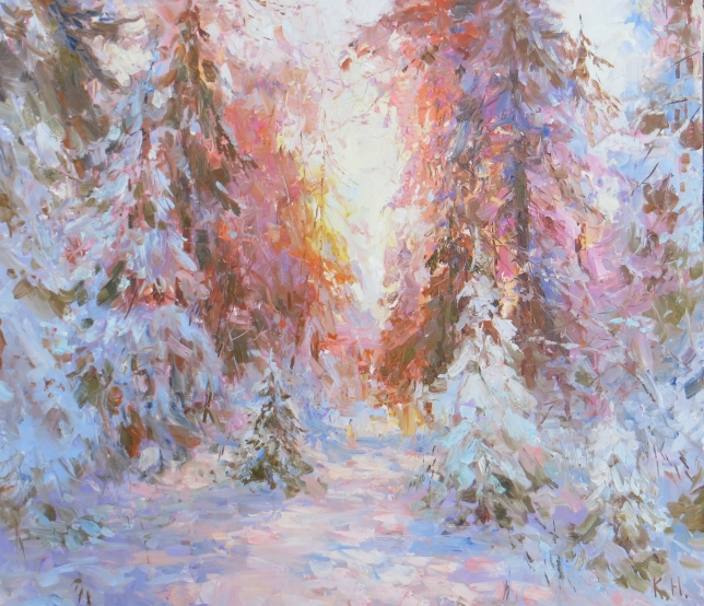 Painting for sale online - Winter etude
