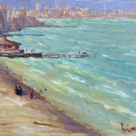 Painting for sale online - AjmanThe Gulf in the morning 