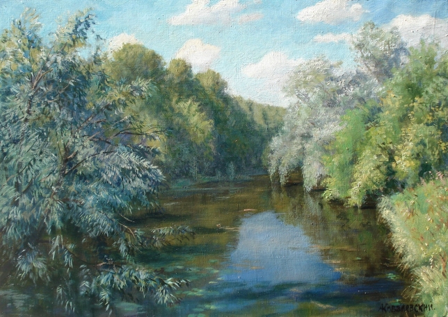Painting for sale online - Summer in Izmailovo