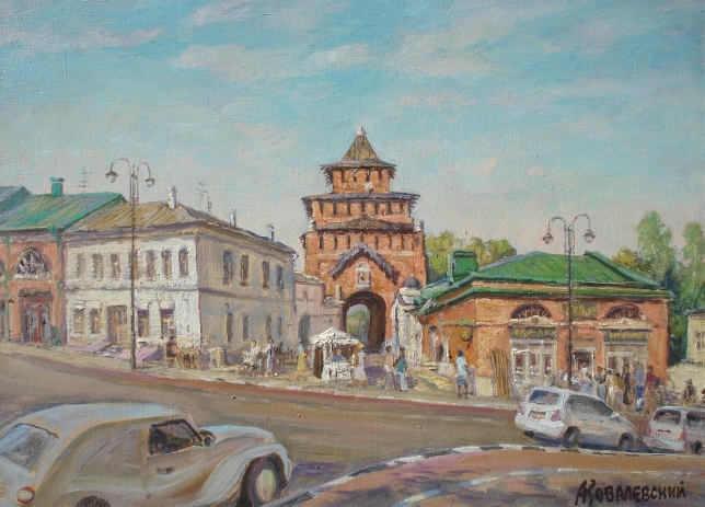 Painting for sale online - Kolomensky Kremlin, Pyatnitsky Gate