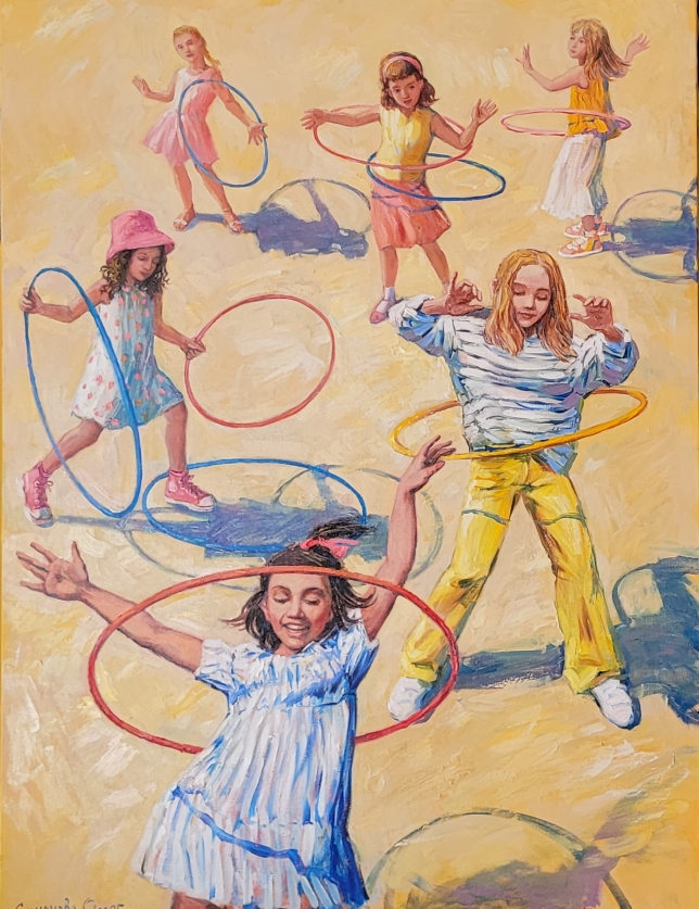 Painting for sale online - Dance of the solar orbits