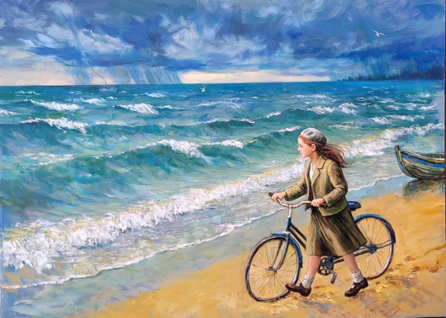 Painting for sale online - Before it starts raining