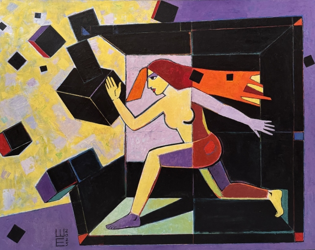 Painting for sale online - Unstoppable, obsessed