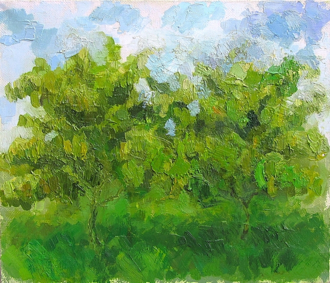 Painting for sale online - Peach Orchard