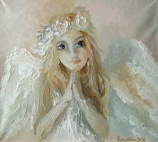 Painting for sale online - Angel 