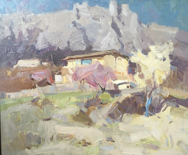 Painting for sale online - Spring in Alupka