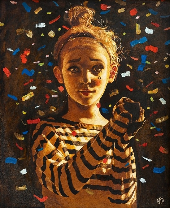 Painting for sale online - Confetti