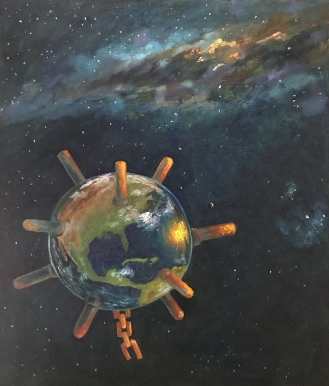 Painting for sale online - Broke off the chain