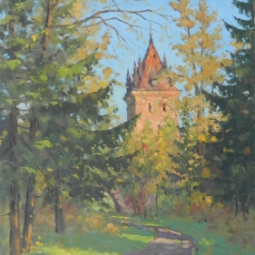 Painting for sale online - Chapelle. September