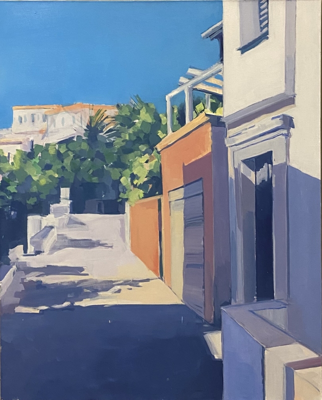 Painting for sale online - Greek scenery