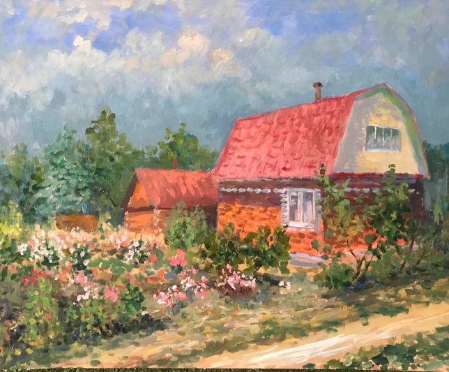 Painting for sale online - Summer house