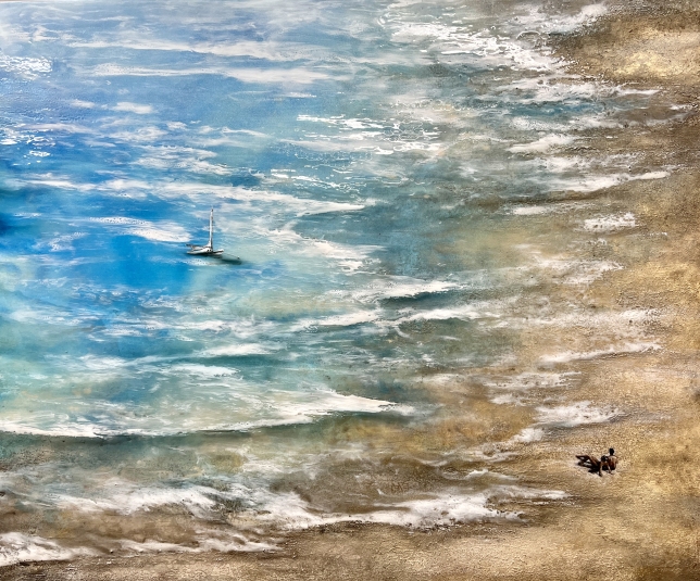 Painting for sale online - Sea for two