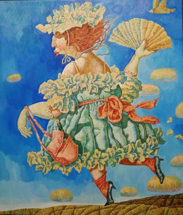 Painting for sale online - Calling for kisses, all so airy