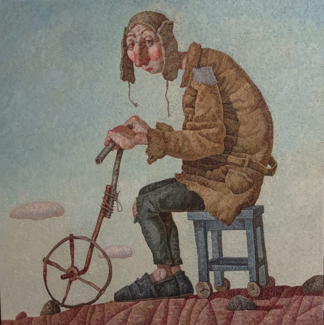 Painting for sale online - The one driving will master the road