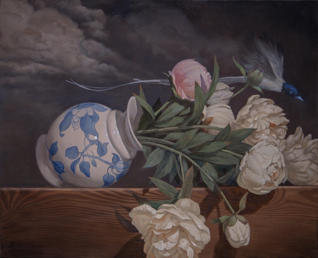 Painting for sale online - Attack of the Paradise Flytrap