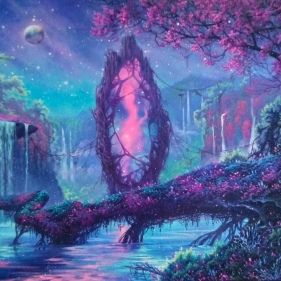 Painting for sale online - The Stellar Megalith