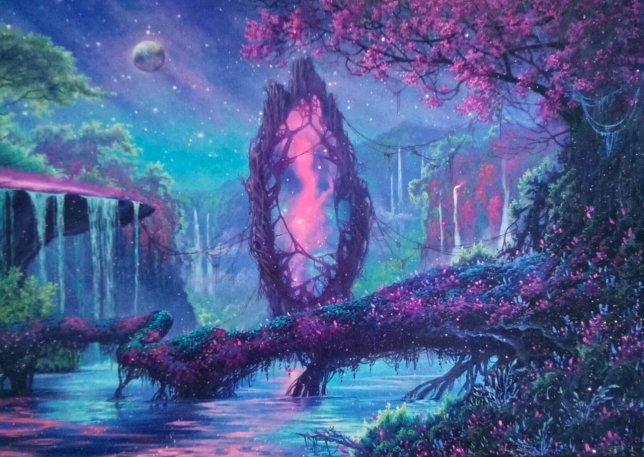 Painting for sale online - The Stellar Megalith