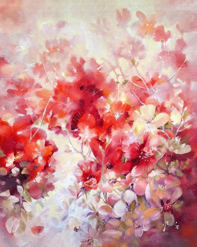 Painting for sale online - The Red Colour