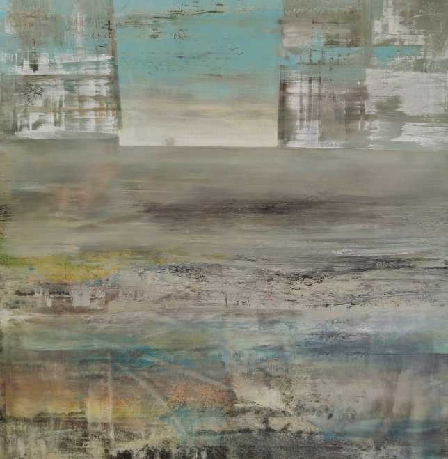 Painting for sale online - Listening to the silence