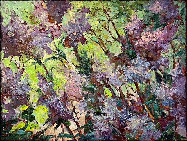 Painting for sale online - Lilac blossom