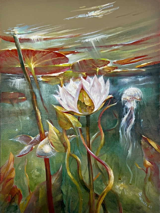 Painting for sale online - Underwater dream