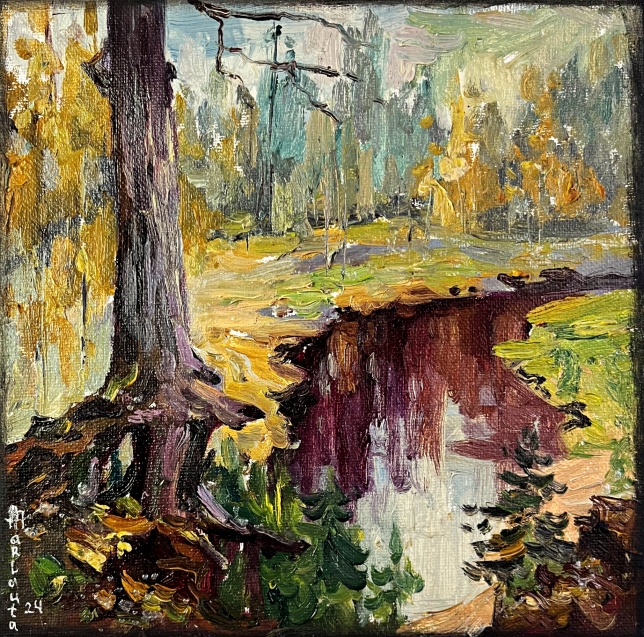 Painting for sale online - Forest river
