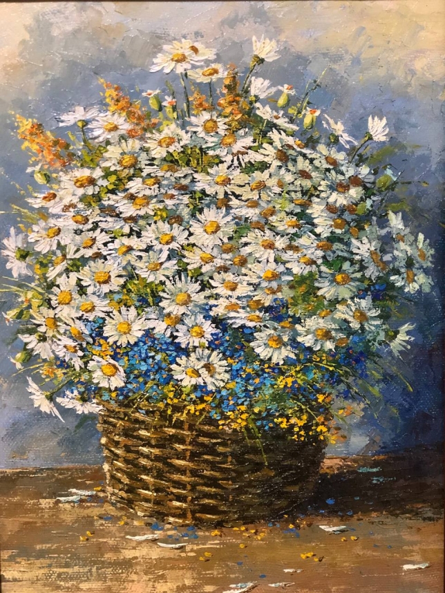 Painting for sale online - Daisies