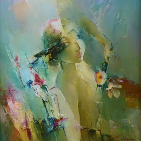 Painting for sale online - Flora