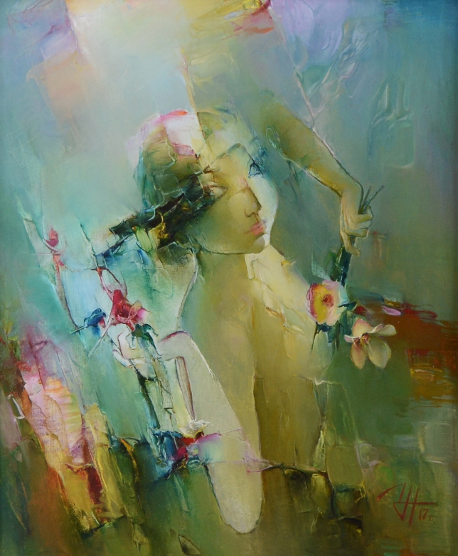 Painting for sale online - Flora