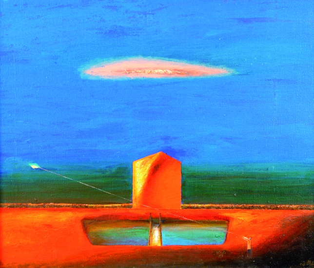 Painting for sale online - Clinging to the sky