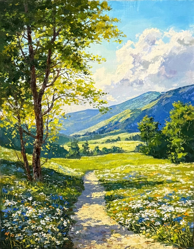 Painting for sale online - A Path