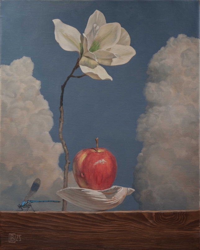 Painting for sale online - Red apple