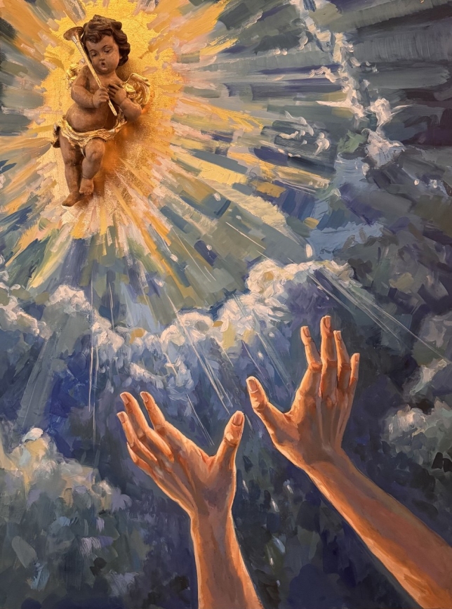 Painting for sale online - Light that brings music