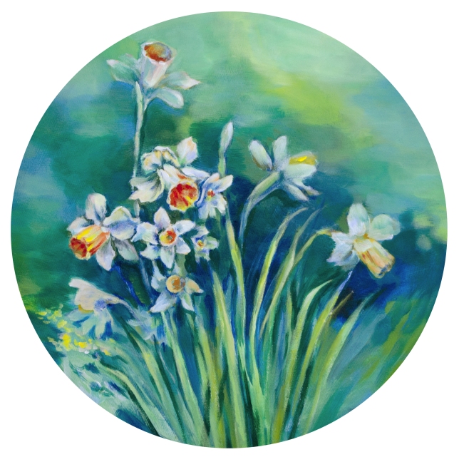 Painting for sale online - Daffodils