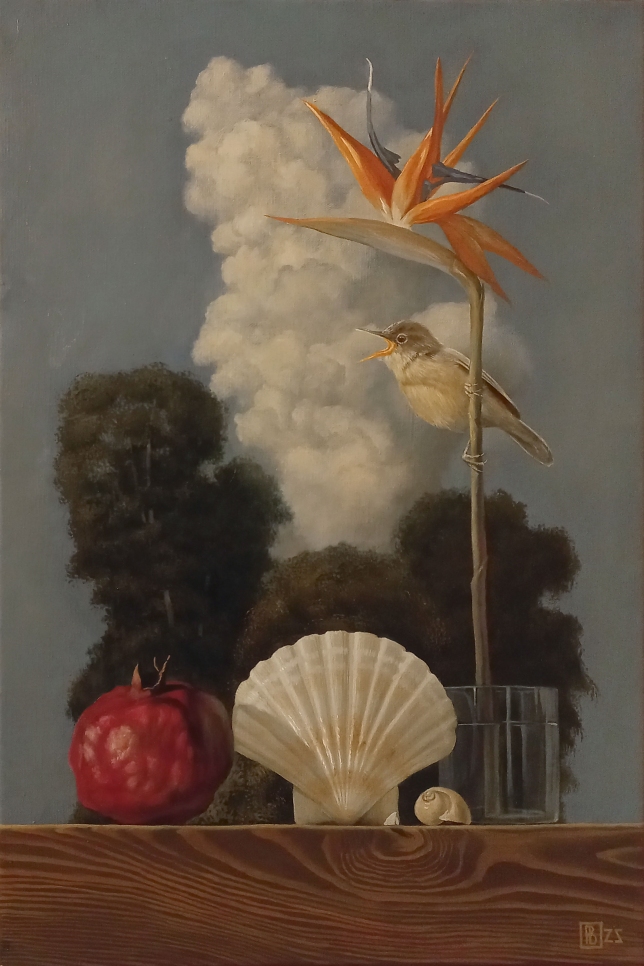 Painting for sale online - Strelitzia reginae