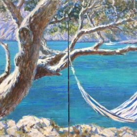 Painting for sale online - Dolce far niente