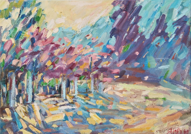 Painting for sale online - Its getting dark