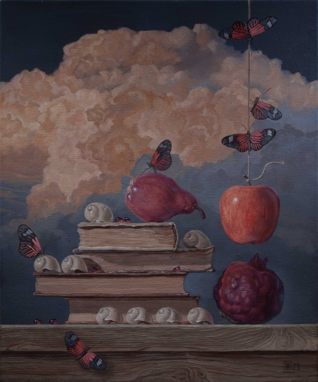 Painting for sale online - Evening cloud