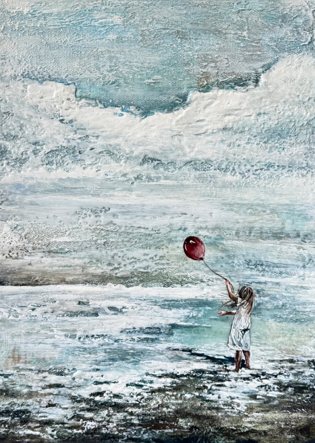 Painting for sale online - Feeling The Smell of Happiness