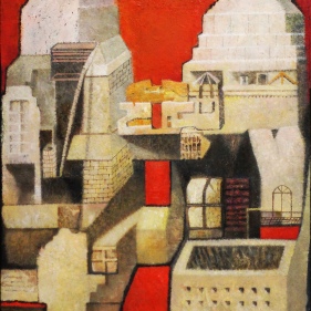 Painting for sale online - Two towers 2