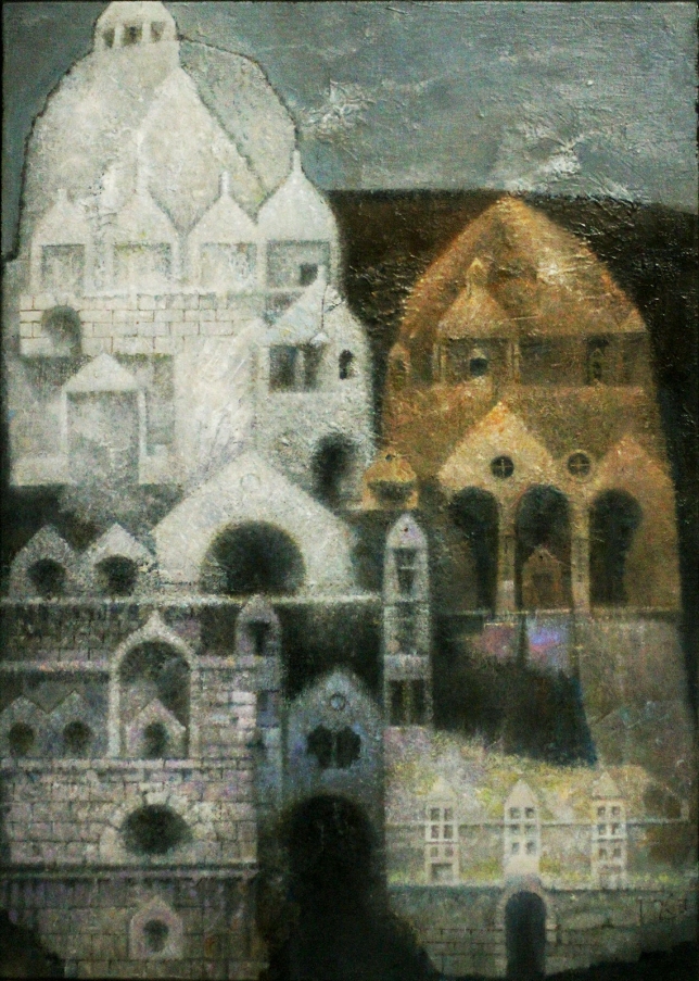 Painting for sale online - Two Towers 1