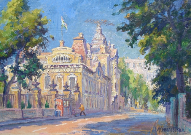 Painting for sale online - Embassy of India in Moscow