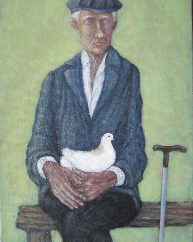 Painting for sale online - Old man