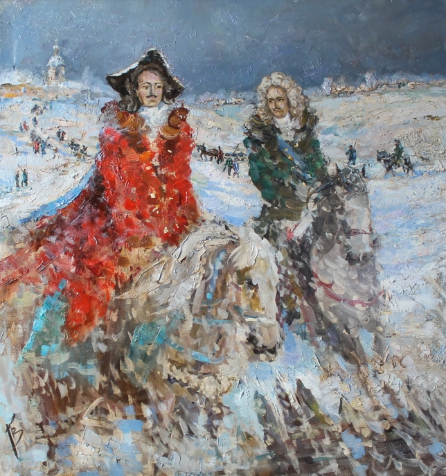 Painting for sale online - On the outskirts of the Wild Field